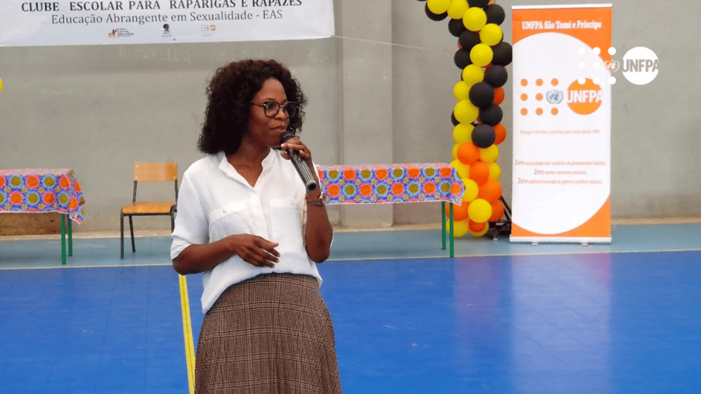 Intervenção da Técnica da DGPIE, Abneyla Costa