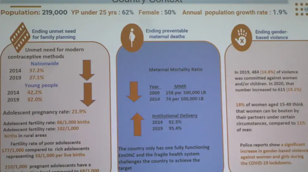 UNFPA incentiva parceiros a contribuir na implementação do VIII Programa de Cooperação com o país