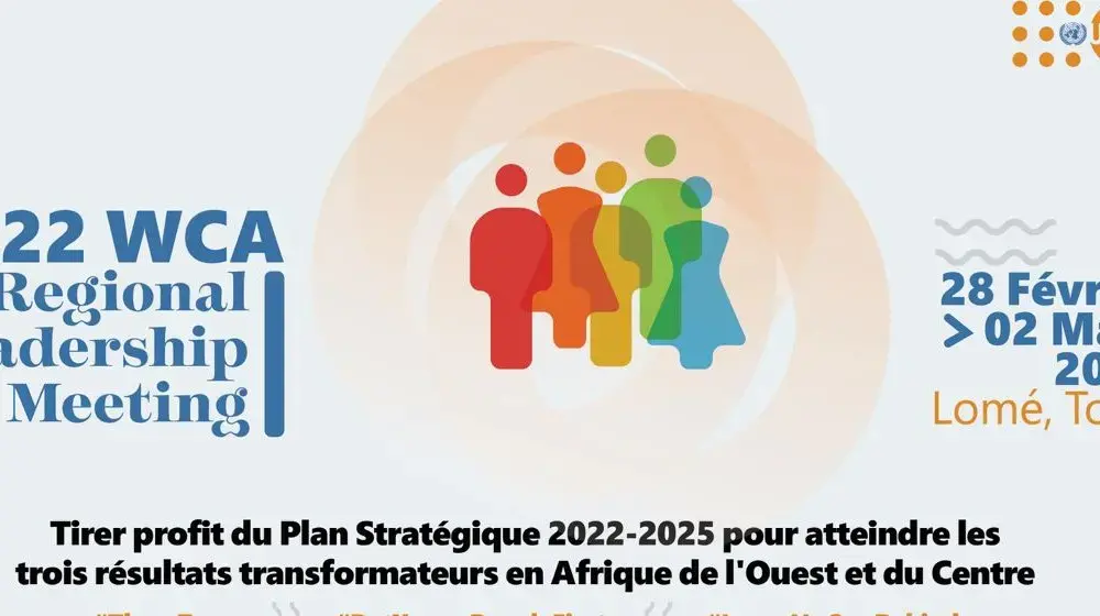 Reunião de liderança do UNFPA na África Ocidental e Central em Lomé pretende acelerar e ampliar as intervenções do novo Plano Estratégico da organização