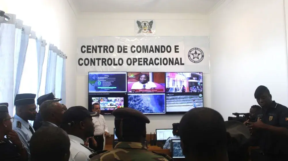 UNFPA colabora na operacionalização do Centro de Comando e Controlo da Polícia Nacional