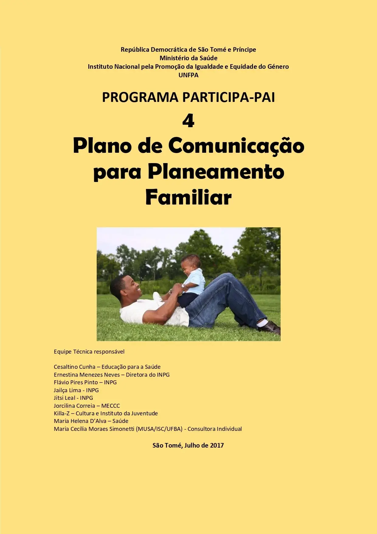 Plano de Comunicação para Planeamento Familiar 